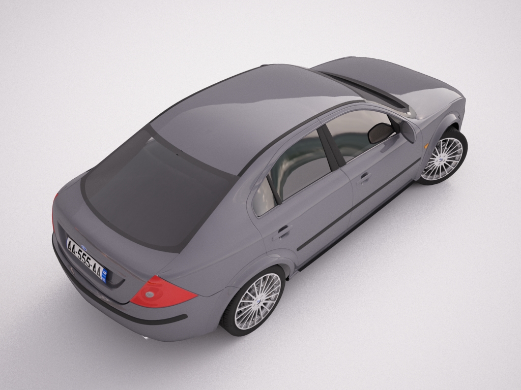 ford mondeo 2006 3d model max texture obj other 120115