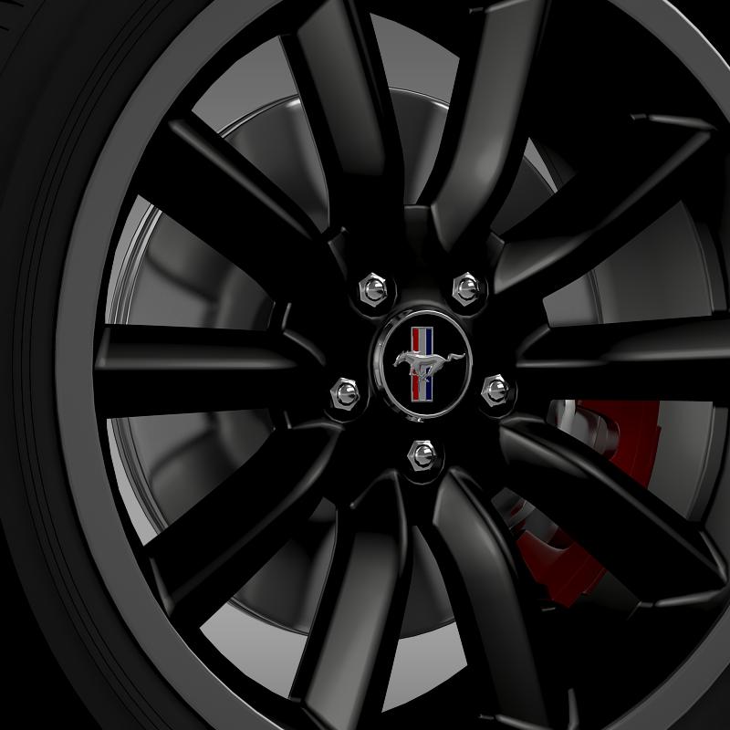 ford mustang boss 302 2012 wheel 3d model 3ds max fbx c4d lwo ma mb hrc xsi obj 138279