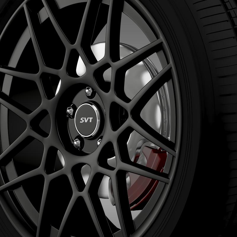 ford mustang shelby gt500 2013 wheel 3d model 3ds max fbx c4d lwo ma mb hrc xsi obj 139691