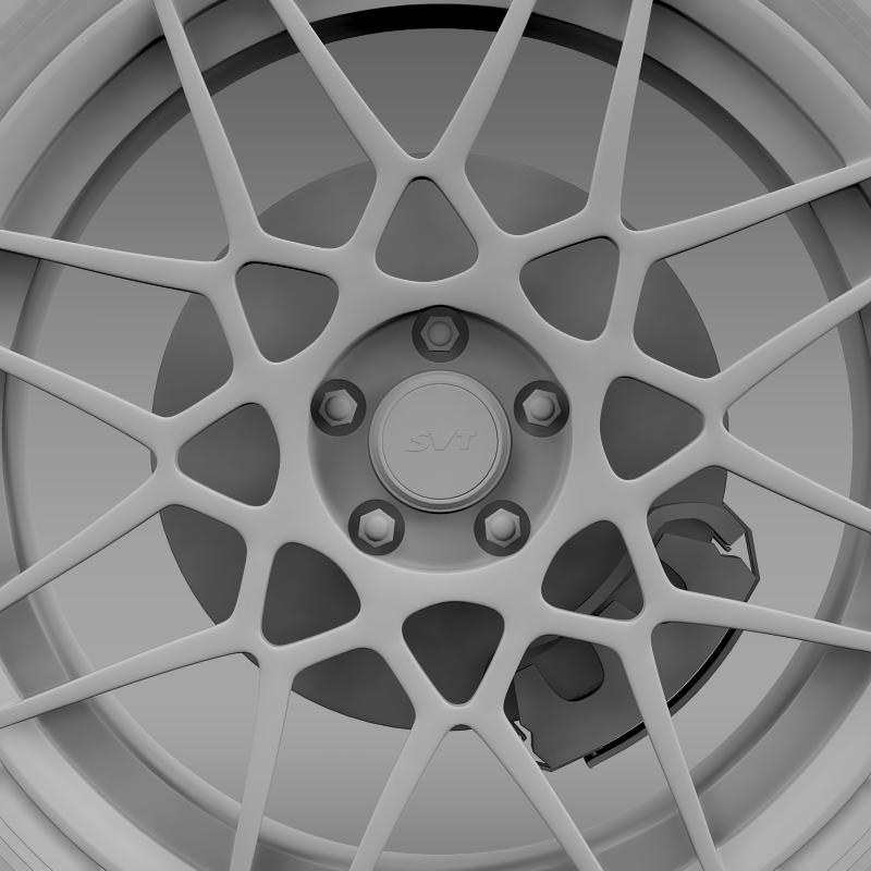 ford mustang shelby gt500 2013 wheel 3d model 3ds max fbx c4d lwo ma mb hrc xsi obj 139698