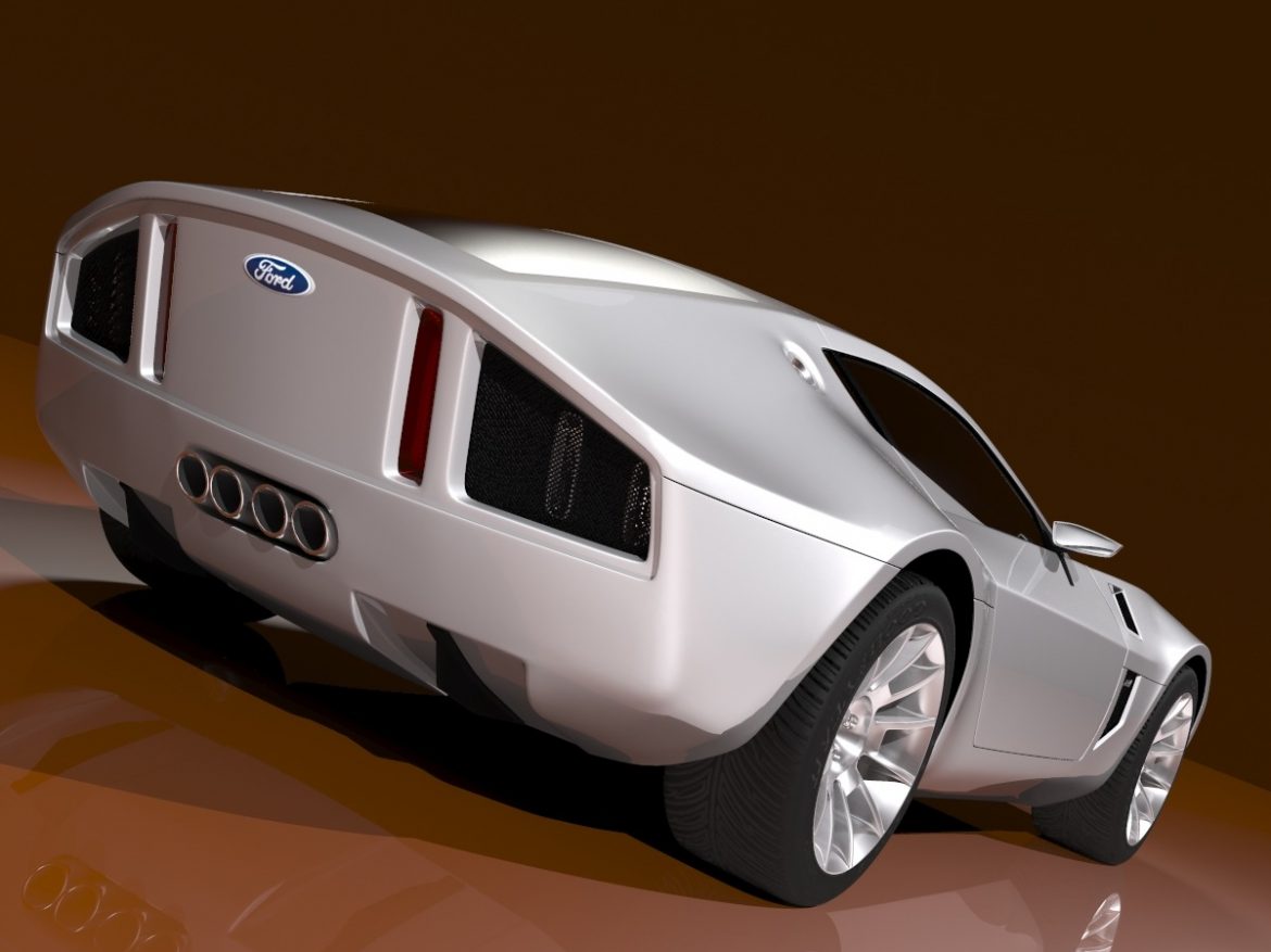 ford shelby gr-1 3d model 3ds max 128867