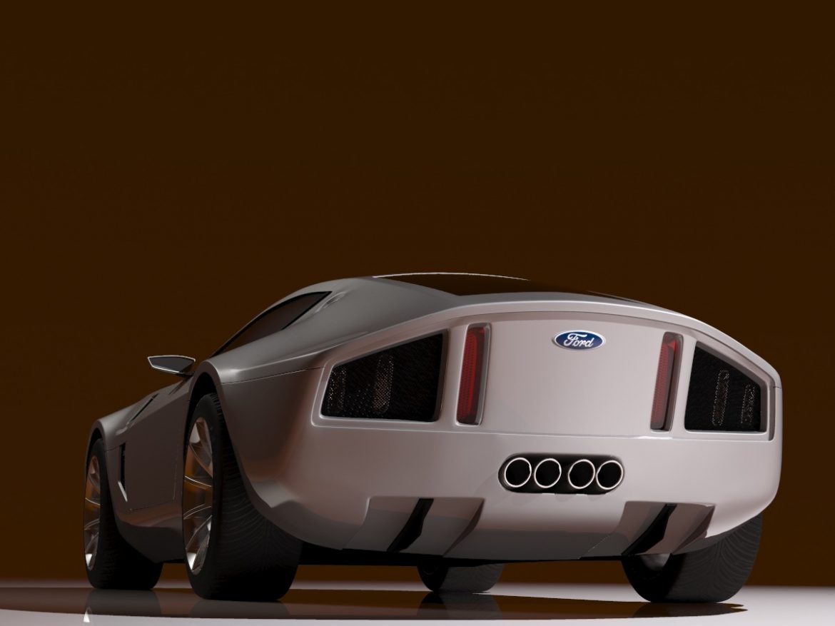 ford shelby gr-1 3d model 3ds max 128869