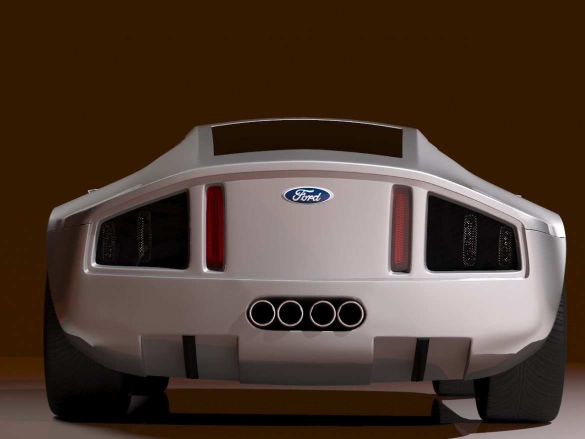 ford shelby gr-1 3d model 3ds max 128870