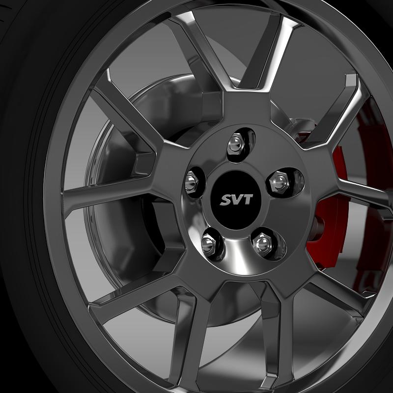 ford_mustang gt500 shelby 2007 wheel 3d model 3ds max fbx c4d lwo ma mb hrc xsi obj 139822