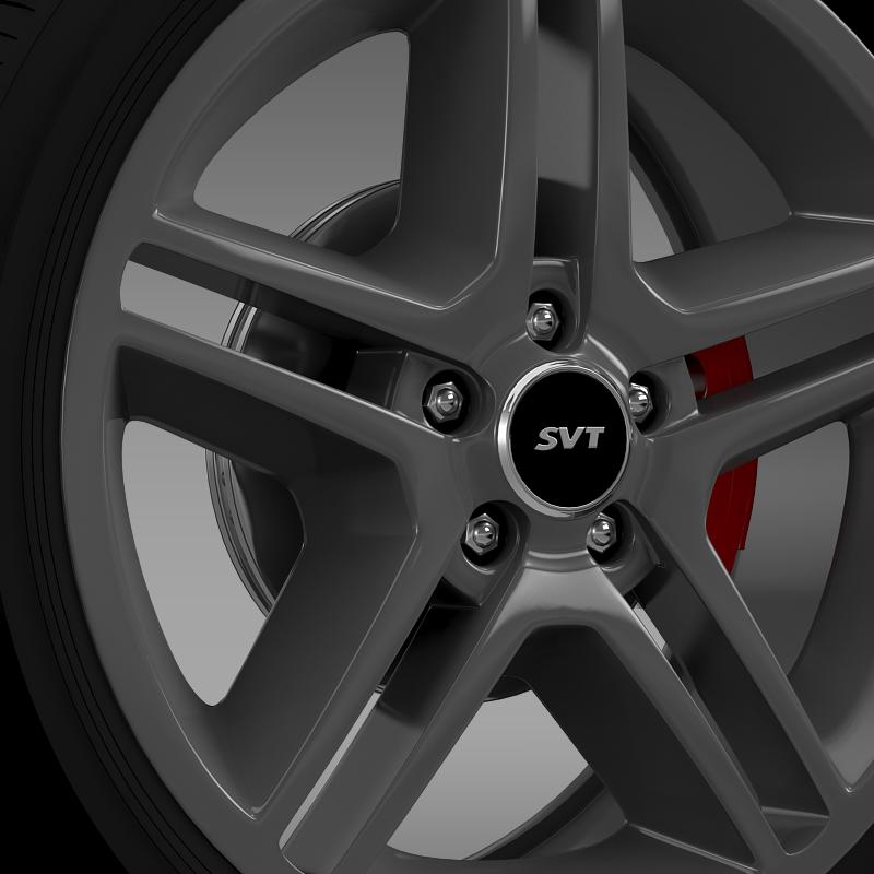 ford_mustang shelby gt500 2010 wheel 3d model 3ds max fbx c4d lwo ma mb hrc xsi obj 139887