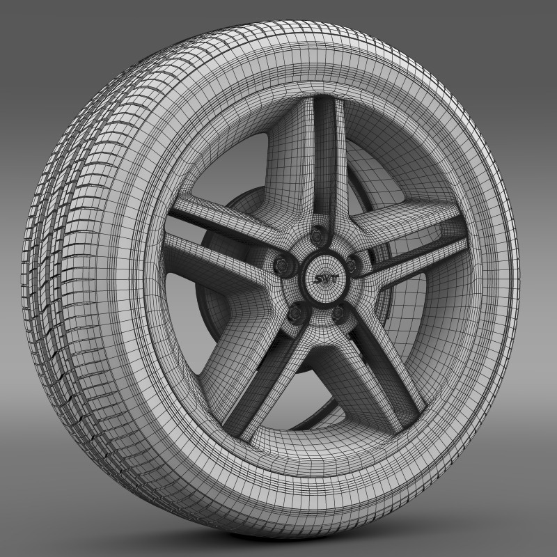 ford_mustang shelby gt500 2010 wheel 3d model 3ds max fbx c4d lwo ma mb hrc xsi obj 139896