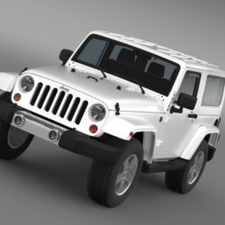 jeep wrangler 2011 3d model 3ds max fbx c4d lwo ma mb hrc xsi obj 160132