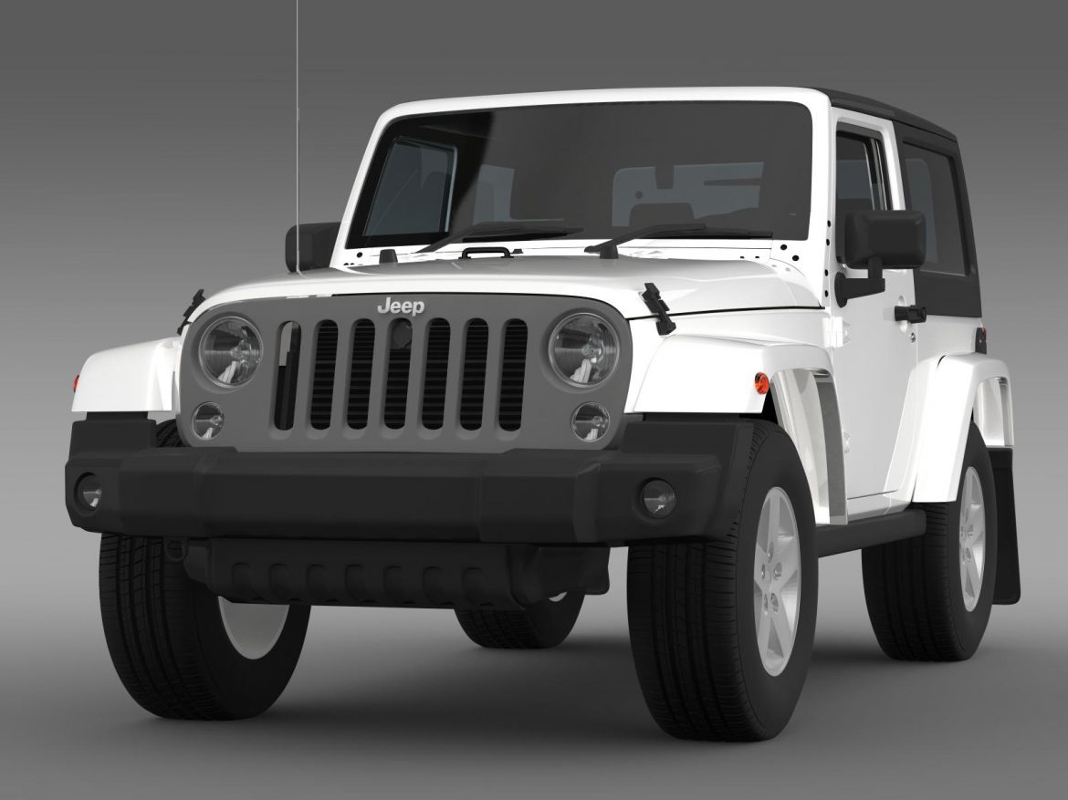 jeep wrangler freedom 2014 3d model 3ds max fbx c4d lwo ma mb hrc xsi obj 162464