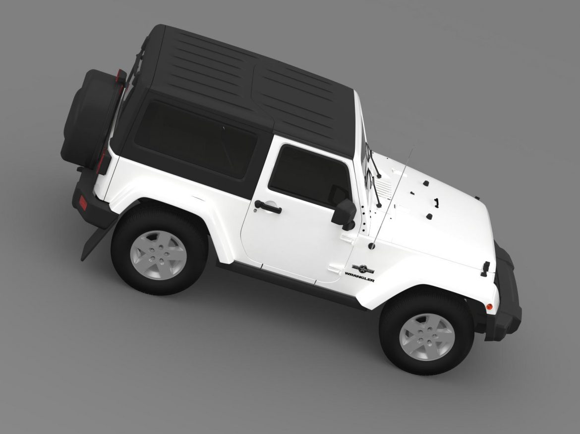 jeep wrangler freedom 2014 3d model 3ds max fbx c4d lwo ma mb hrc xsi obj 162471