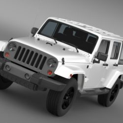 jeep wrangler freedom edition 3d model 3ds fbx c4d lwo ma mb hrc xsi obj 160473