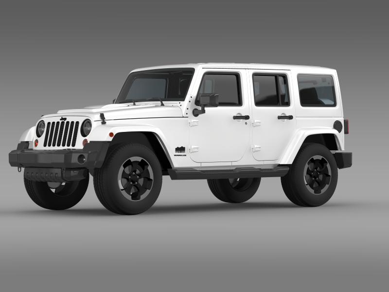 jeep wrangler polar 2014 3d model 3ds max fbx c4d lwo ma mb hrc xsi obj 160325
