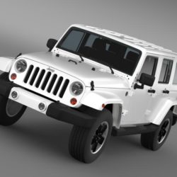 jeep wrangler unlimited altitude 2012 3d model 3ds max fbx c4d lwo ma mb hrc xsi obj 160247