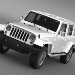 jeep wrangler unlimited envi 3d model 3ds max fbx c4d lwo ma mb hrc xsi obj 160268