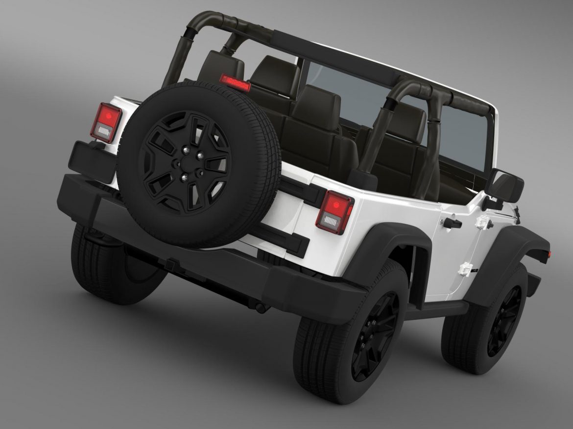 jeep wrangler willys 2014 3d model 3ds max fbx c4d lwo ma mb hrc xsi obj 162518