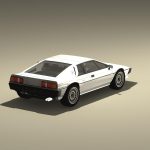 Lotus Esprit S3 3d Model Flatpyramid