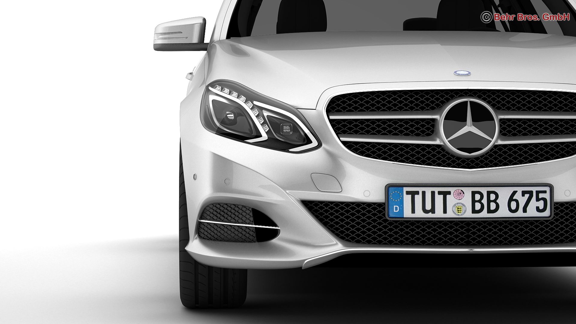mercedes e class 2014 3d model 3ds max fbx c4d lwo ma mb obj 159719