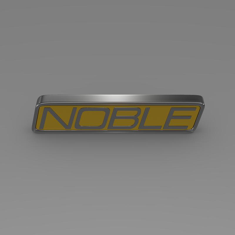 noble logo 3d model 3ds max fbx c4d lwo ma mb hrc xsi obj 133862