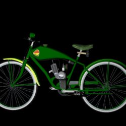 old bicycle 3d model 3ds 162606