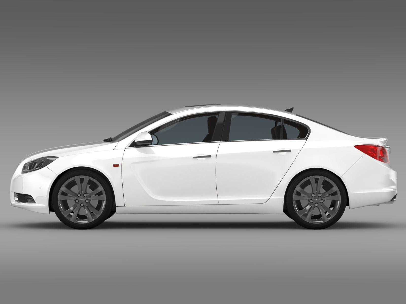 opel insignia 2008-13 3d model 3ds max fbx c4d lwo ma mb hrc xsi obj 165556