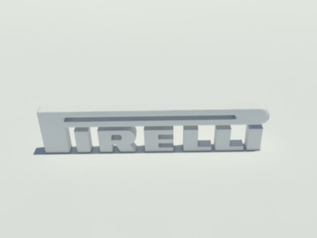 pirelli logo 3d model 3ds max dxf w3d obj 119213
