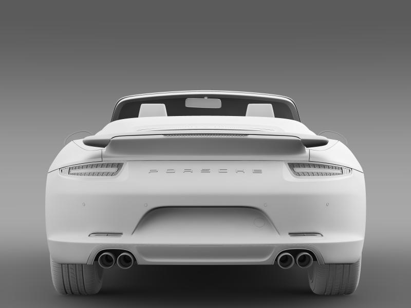 porsche 911 convertible exclusive 3d model 3ds max fbx c4d lwo ma mb hrc xsi obj 159892