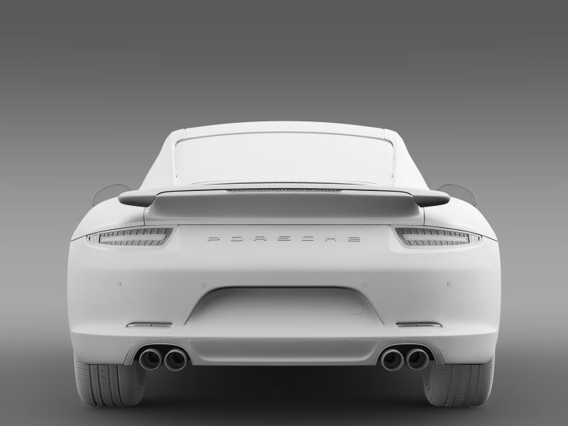 porsche 911 exclusive 3d model 3ds max fbx c4d lwo ma mb hrc xsi obj 159870