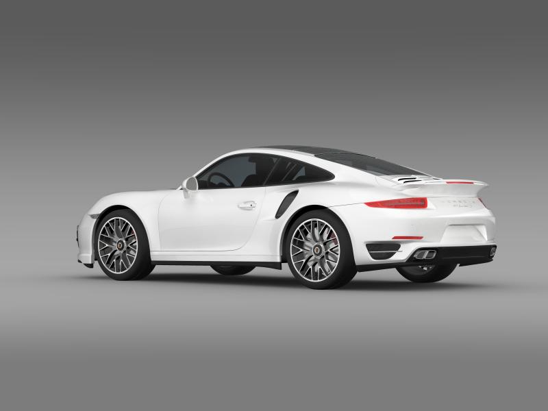 porsche 911 turbo s 2013 3d model 3ds max fbx c4d lwo ma mb hrc xsi obj 156117