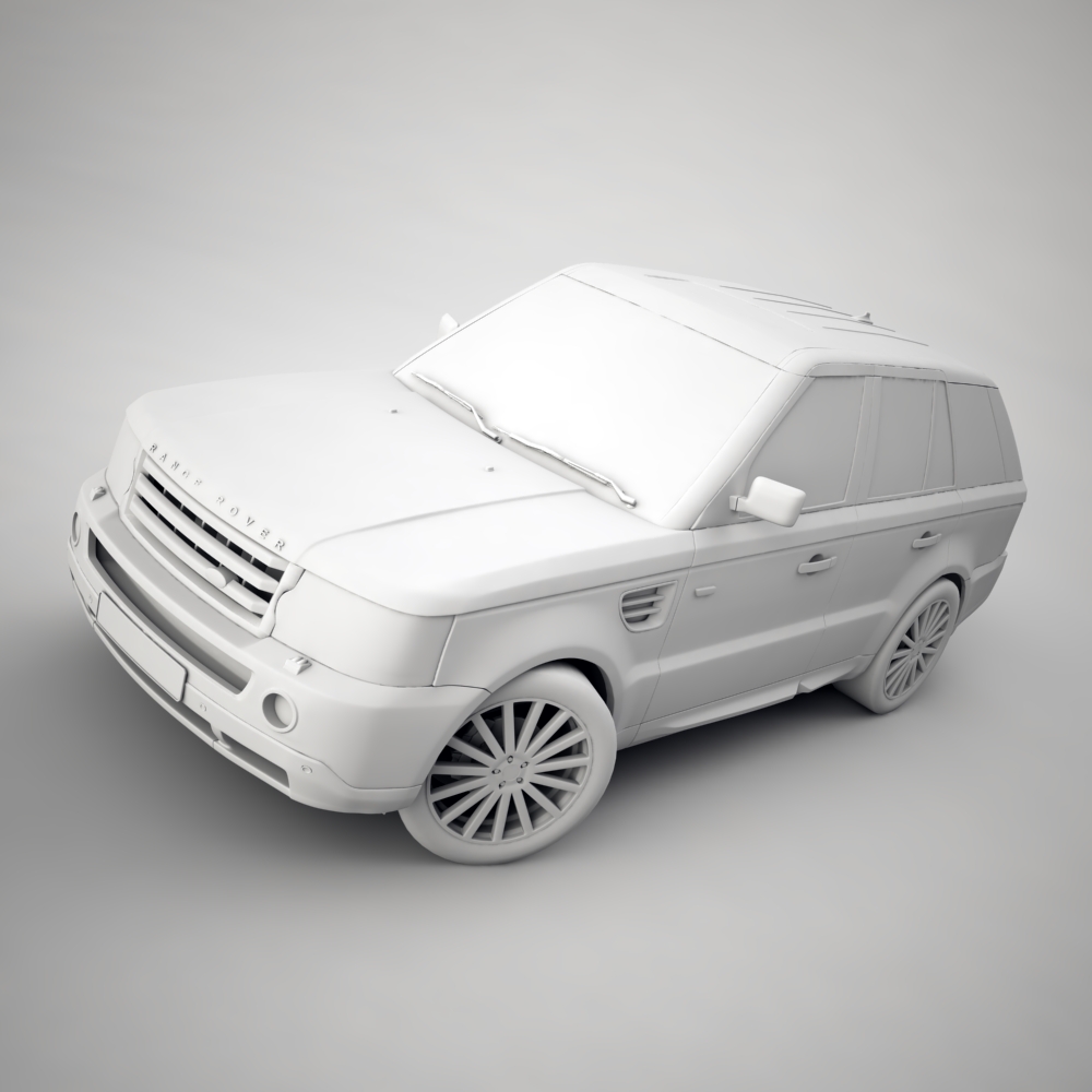 range rover 2006 3d model 3ds max dxf png texture obj 125925