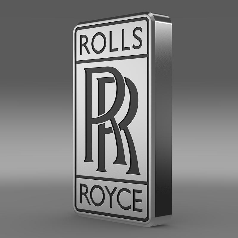 Rolls-Royce logo 3D Model | FlatPyramid