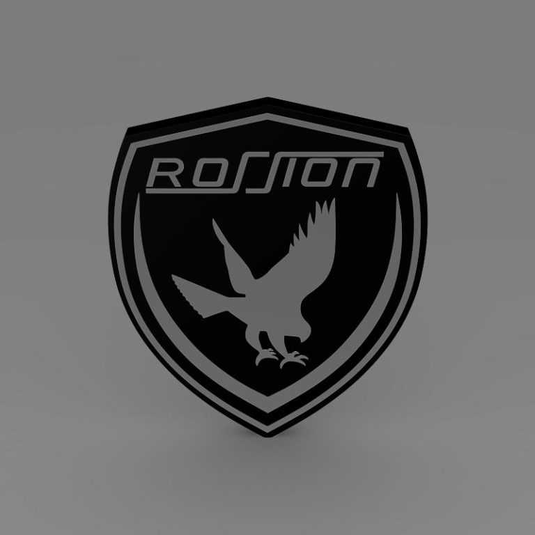 Rossion logo 3D Model - FlatPyramid