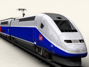 TGV Duplex 3D Model - FlatPyramid
