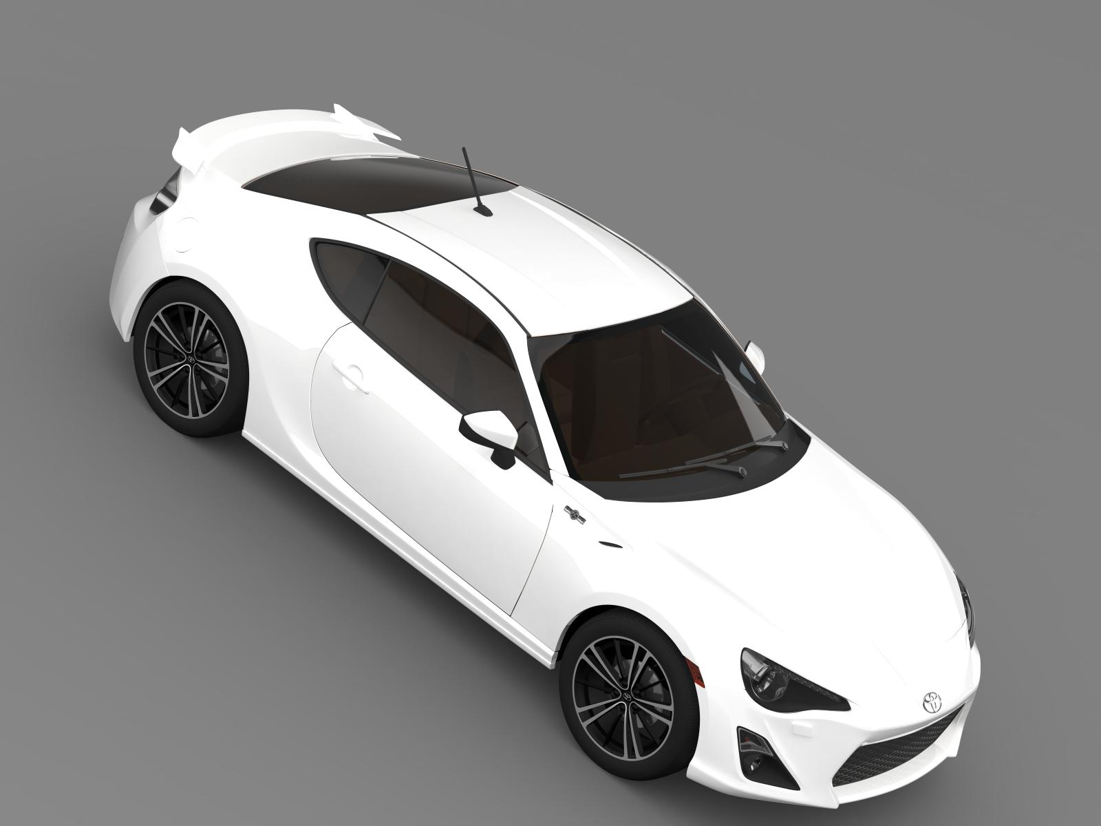 toyota 86 gt limited 2012 3d model 3ds max fbx c4d lwo ma mb hrc xsi obj 163234