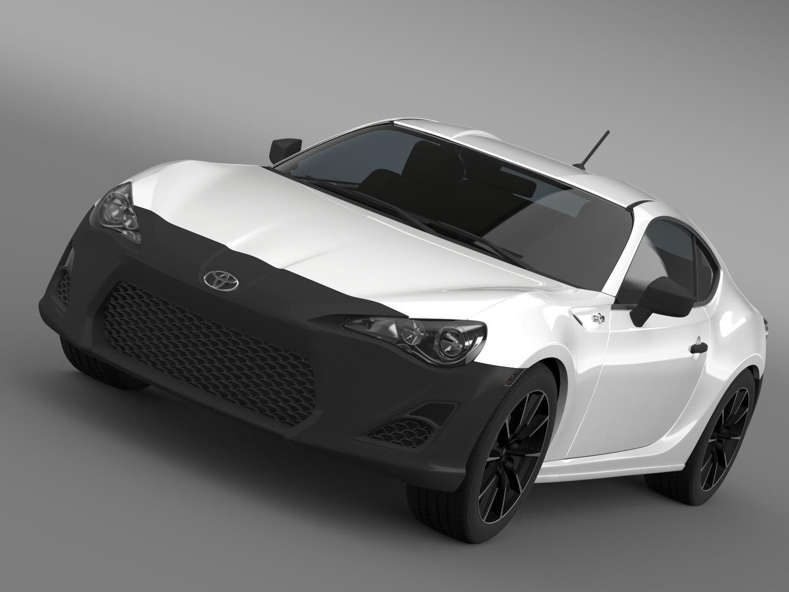 toyota 86 rc 2012 3d model 3ds max fbx c4d lwo ma mb hrc xsi obj 163261