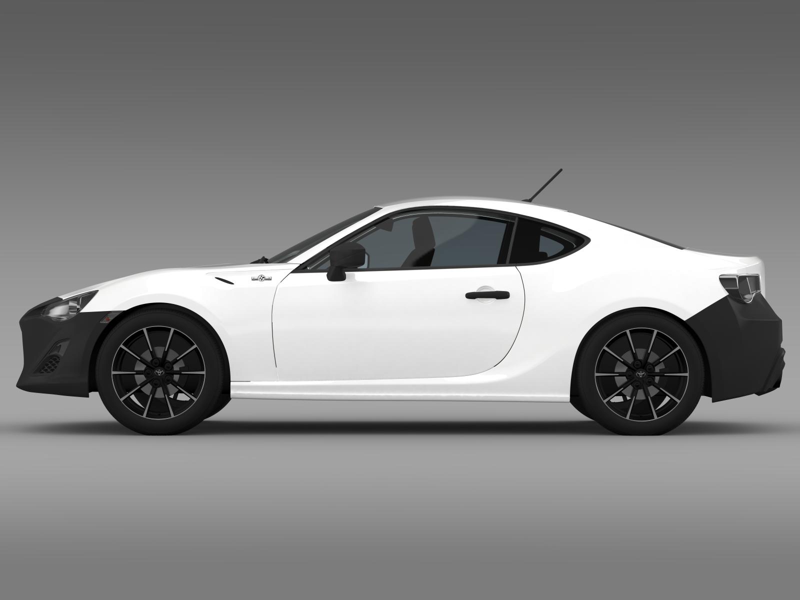 toyota 86 rc 2012 3d model 3ds max fbx c4d lwo ma mb hrc xsi obj 163266
