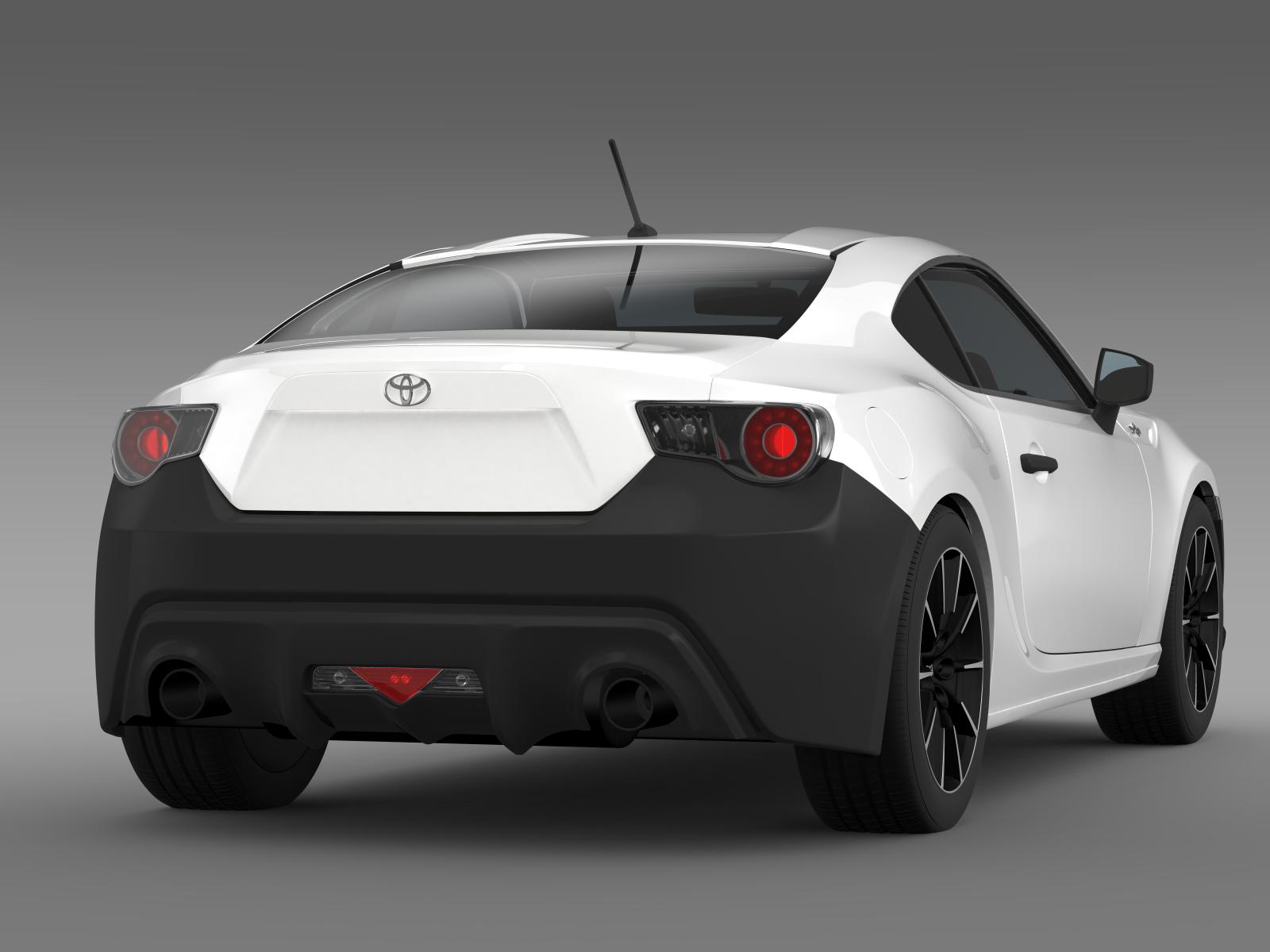 toyota 86 rc 2012 3d model 3ds max fbx c4d lwo ma mb hrc xsi obj 163269