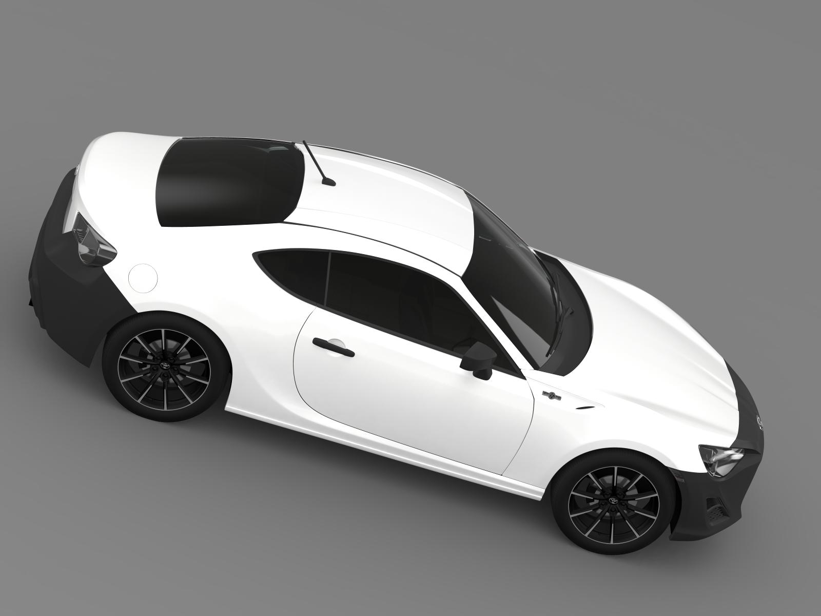 toyota 86 rc 2012 3d model 3ds max fbx c4d lwo ma mb hrc xsi obj 163271