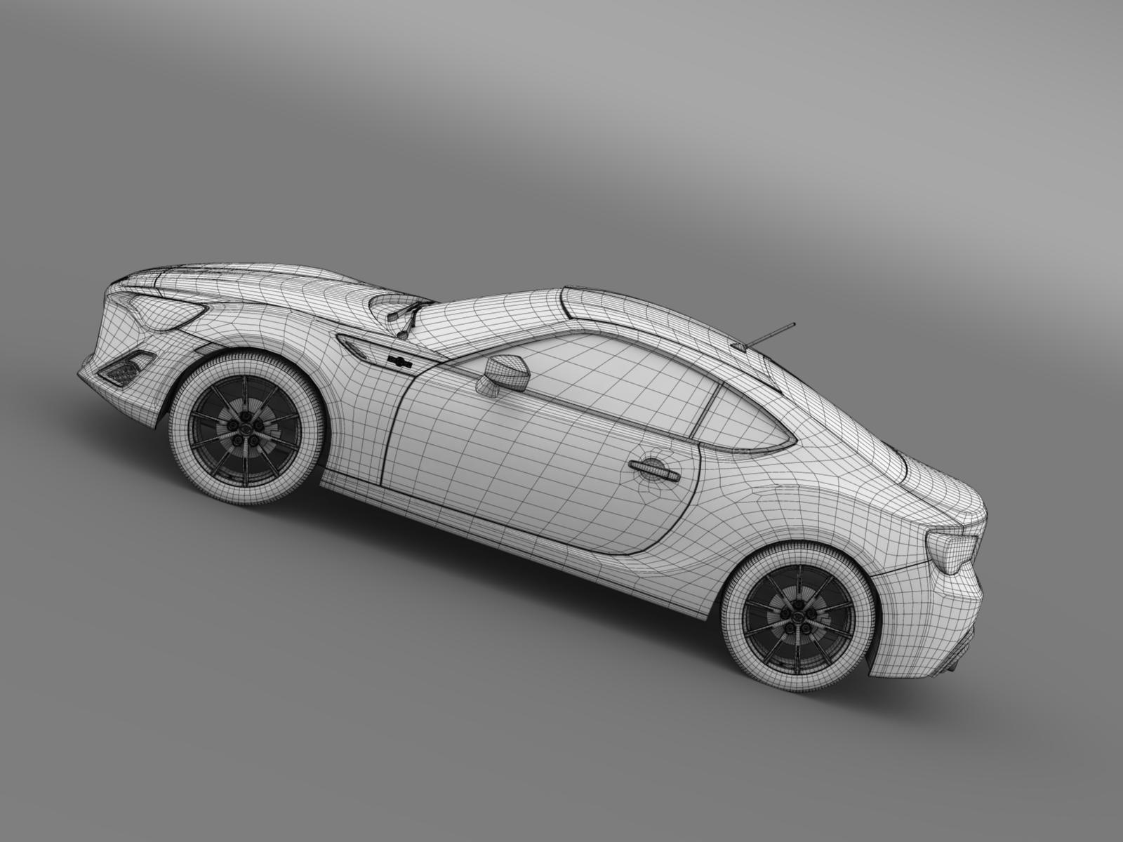 toyota 86 rc 2012 3d model 3ds max fbx c4d lwo ma mb hrc xsi obj 163278