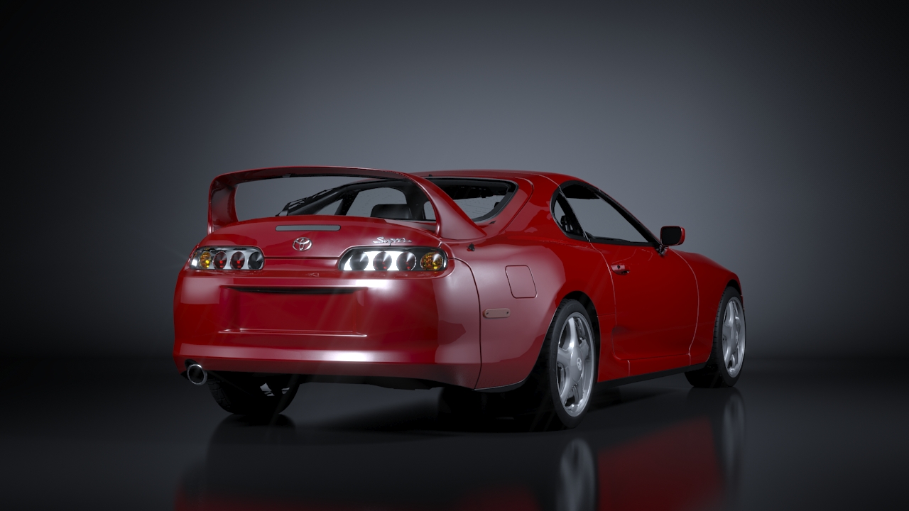 Toyota Supra 1998 3d Model Buy Toyota Supra 1998 3d