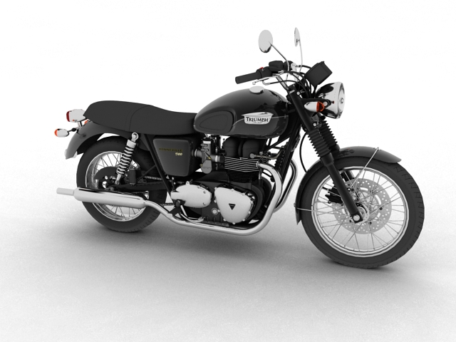 Triumph shop t100 2012