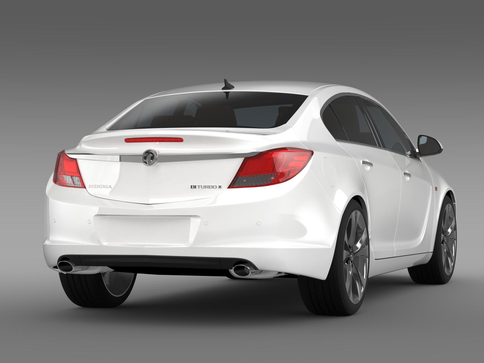 vauxhall insignia 4×4 biturbo 2011-2013 3d model 3ds max fbx c4d lwo ma mb hrc xsi obj 165470