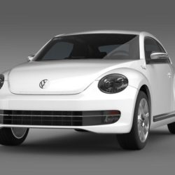 vw beetle fender edition 2012 3d model 3ds max fbx c4d lwo ma mb hrc xsi obj 147448