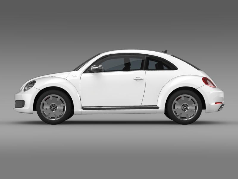 vw beetle fender edition 2012 3d model 3ds max fbx c4d lwo ma mb hrc xsi obj 147451