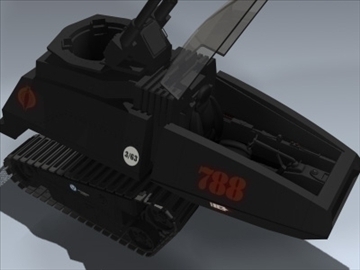 cobra h.i.s.s. 3d model 3ds max lwo ma mb obj 98902