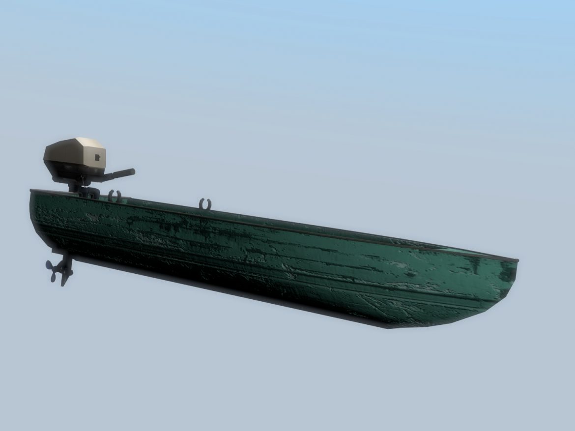 boat transport 3d model 3ds 165276
