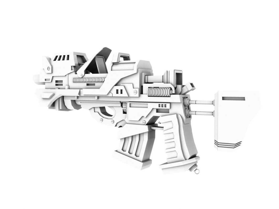 army gun 3d model 128981