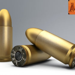 bullet .38 3d model 3ds max fbx c4d obj 156234