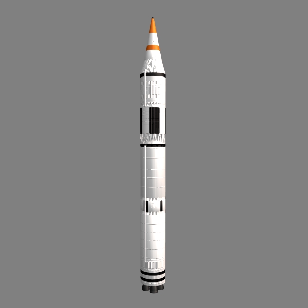 chinese css-4 icbm 3d model 3ds dxf x cod scn obj 133136