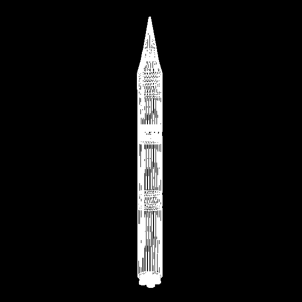 chinese css-4 icbm 3d model 3ds dxf x cod scn obj 133140