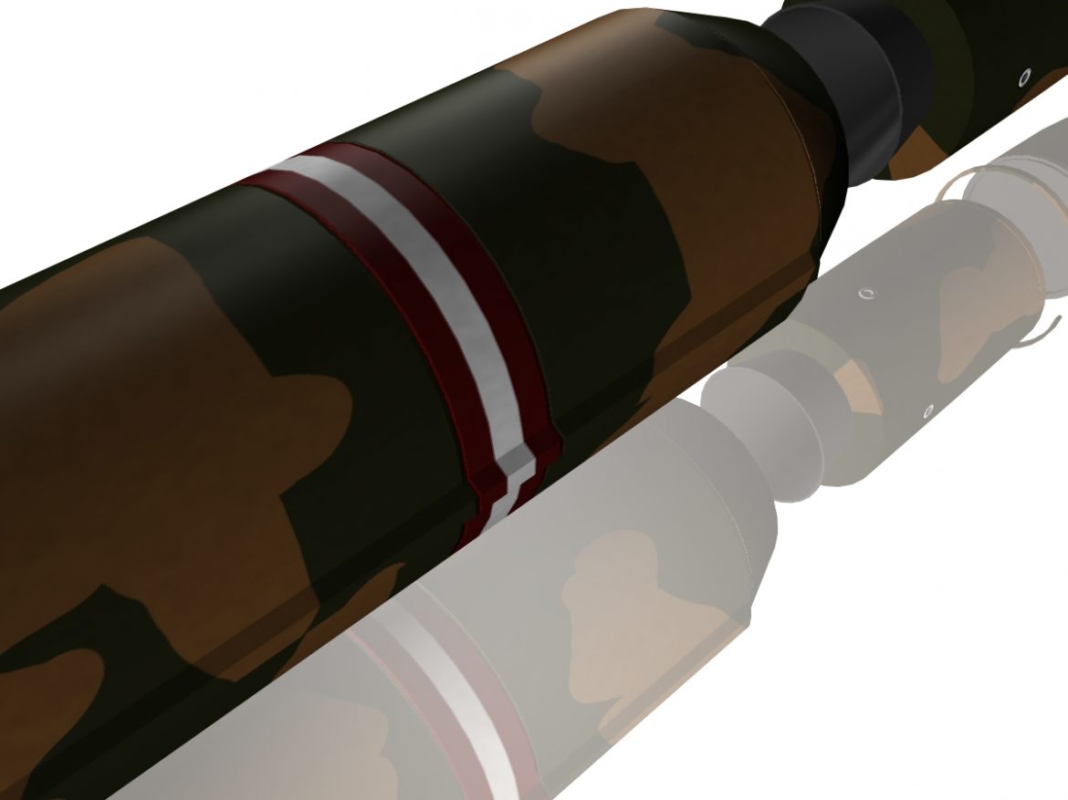 chinese df-16 ballistic missile 3d model 3ds dxf cob x obj 152677