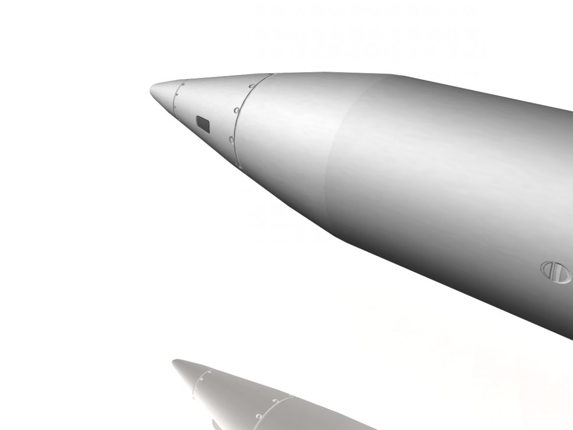 chinese sy-400 missile 3d model 3ds dxf cob x obj 157962